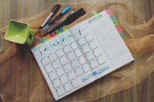 time management monthly planner